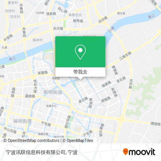 宁波讯联信息科技有限公司地图