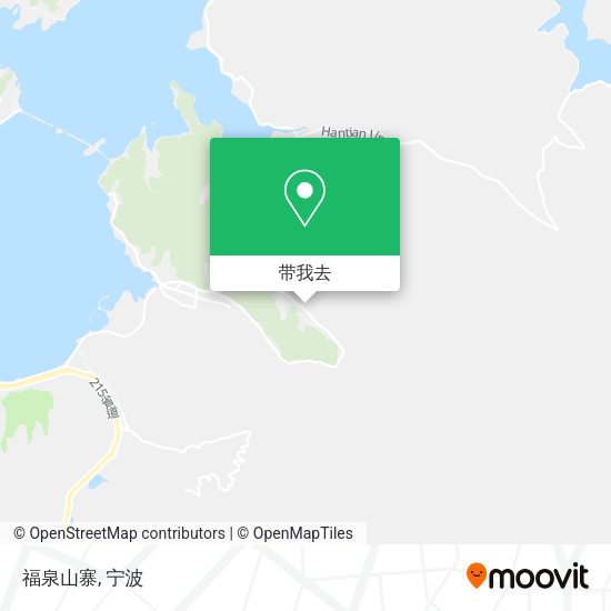 福泉山寨地图