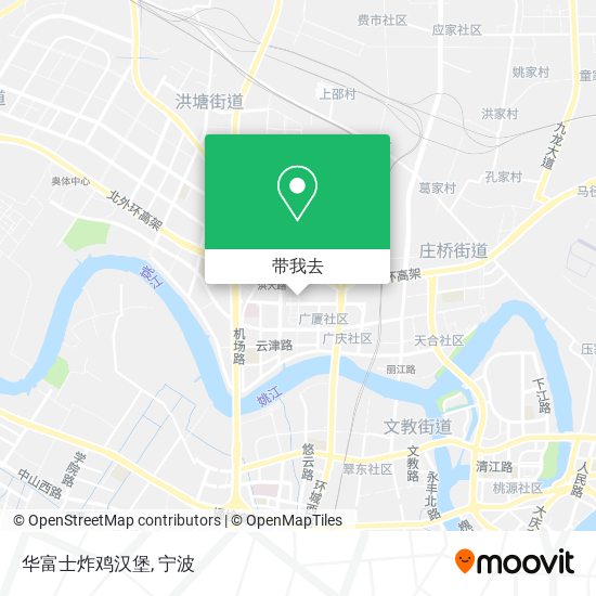 华富士炸鸡汉堡地图