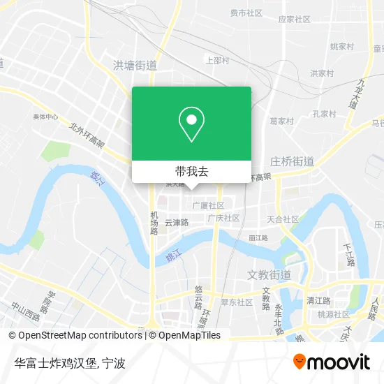 华富士炸鸡汉堡地图