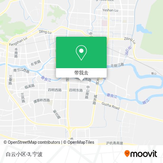 白云小区-3地图