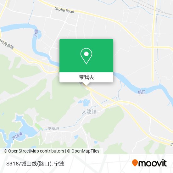 S318/城山线(路口)地图
