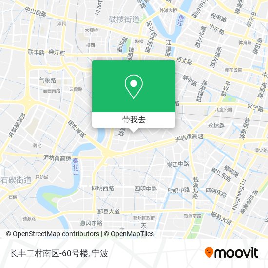 长丰二村南区-60号楼地图