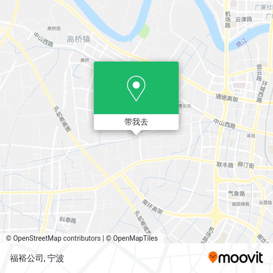 福裕公司地图