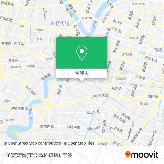 圣宠宠物(宁波高桥镇店)地图