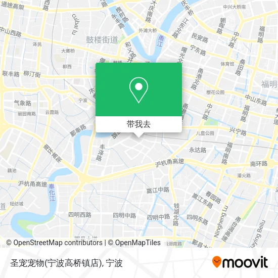 圣宠宠物(宁波高桥镇店)地图