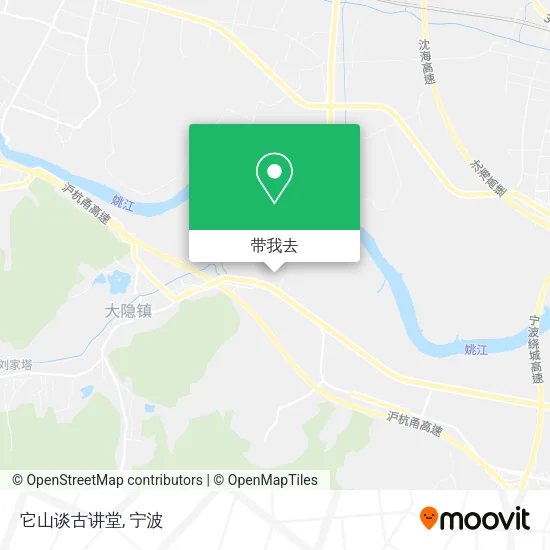 它山谈古讲堂地图