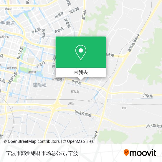 宁波市鄞州钢材市场总公司地图
