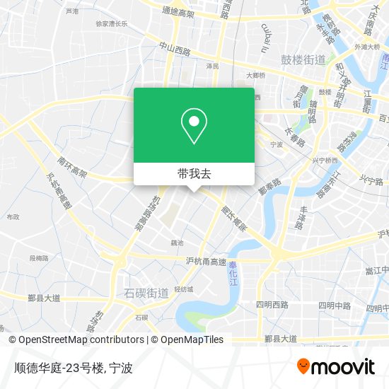 顺德华庭-23号楼地图