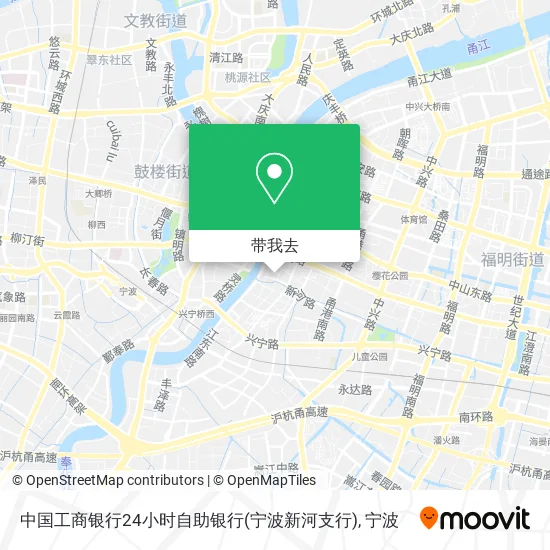 中国工商银行24小时自助银行(宁波新河支行)地图