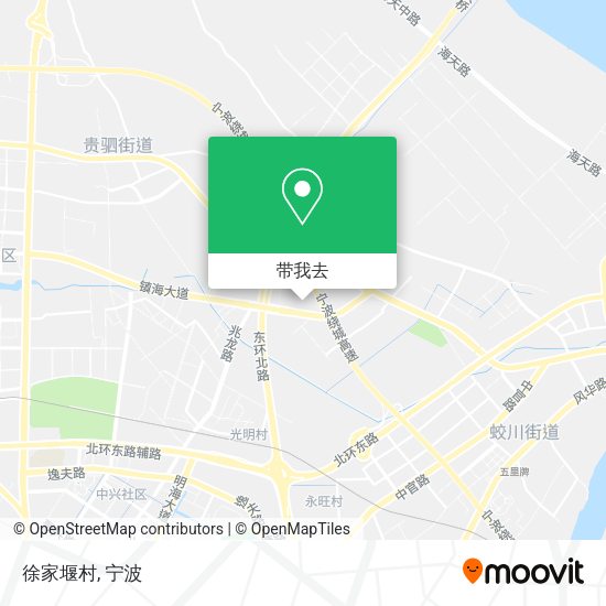 徐家堰村地图
