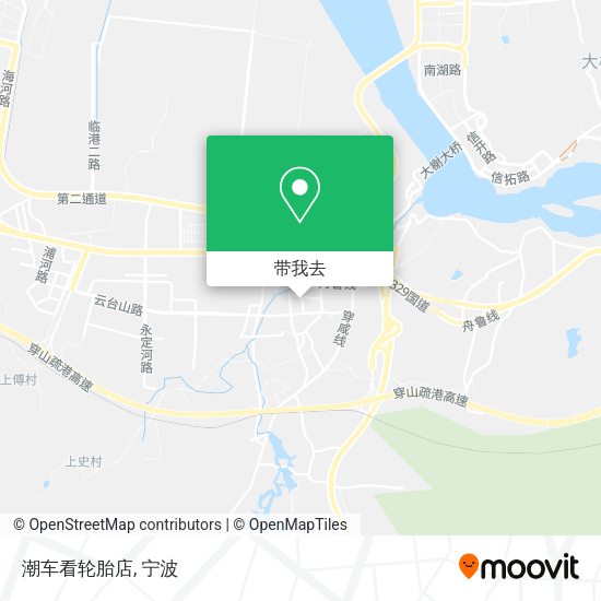 潮车看轮胎店地图