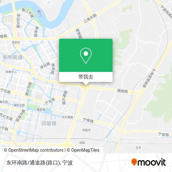 东环南路/通途路(路口)地图