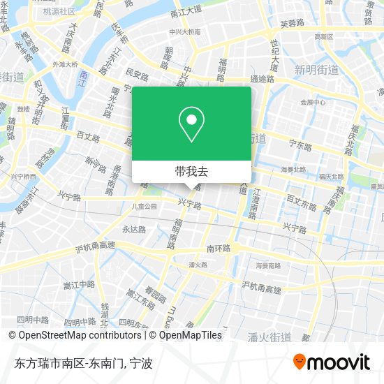 东方瑞市南区-东南门地图