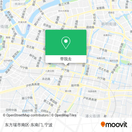 东方瑞市南区-东南门地图