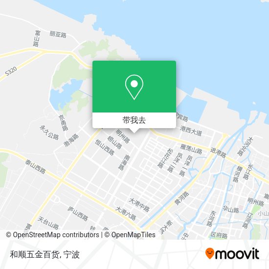 和顺五金百货地图