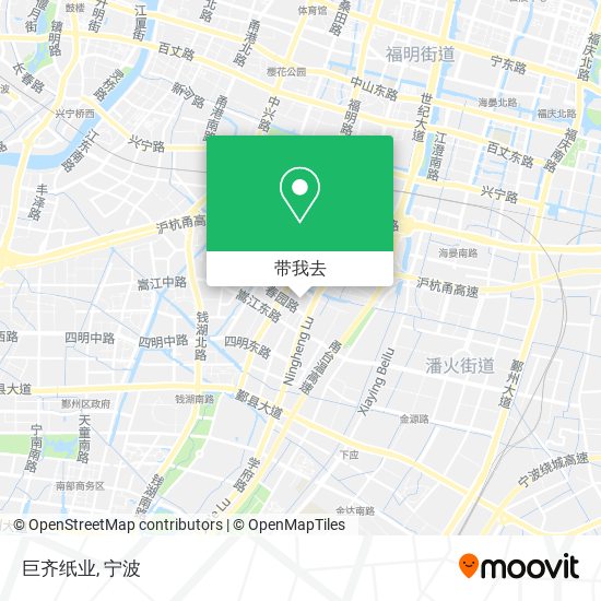 巨齐纸业地图