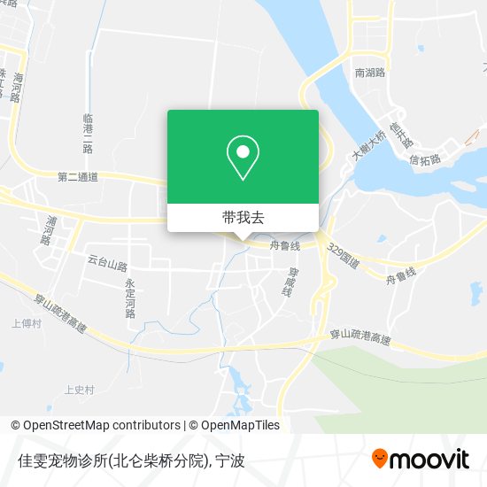 佳雯宠物诊所(北仑柴桥分院)地图