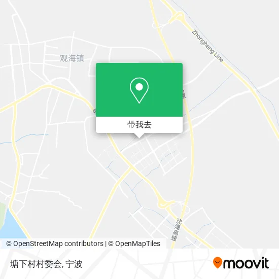 塘下村村委会地图