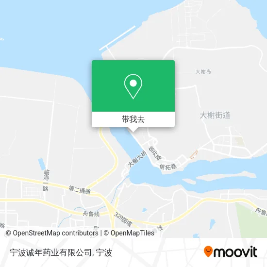 宁波诚年药业有限公司地图