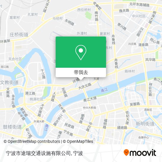 宁波市途瑞交通设施有限公司地图