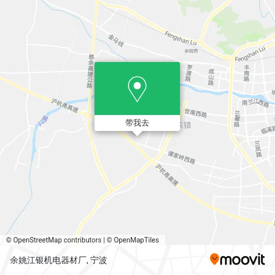 余姚江银机电器材厂地图