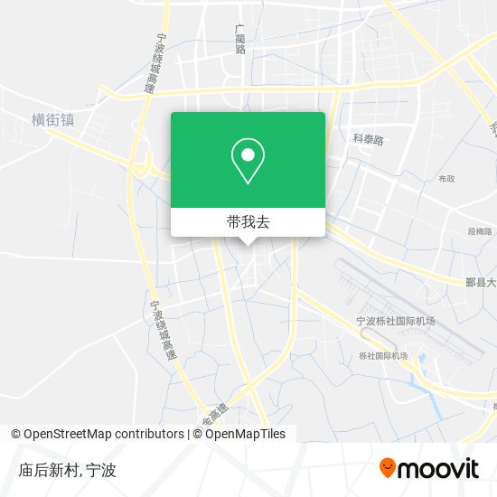 庙后新村地图