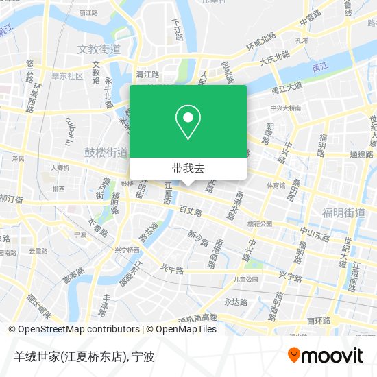 羊绒世家(江夏桥东店)地图