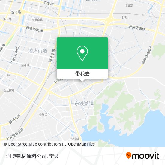 润博建材涂料公司地图