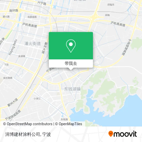 润博建材涂料公司地图