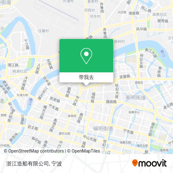 浙江造船有限公司地图