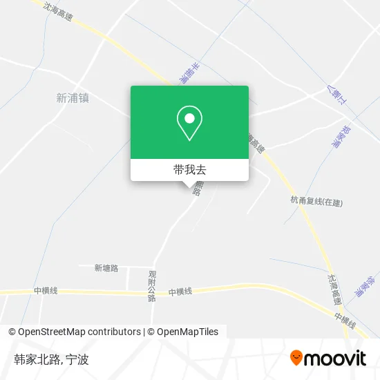 韩家北路地图