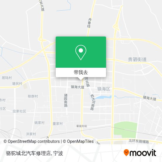 骆驼城北汽车修理店地图