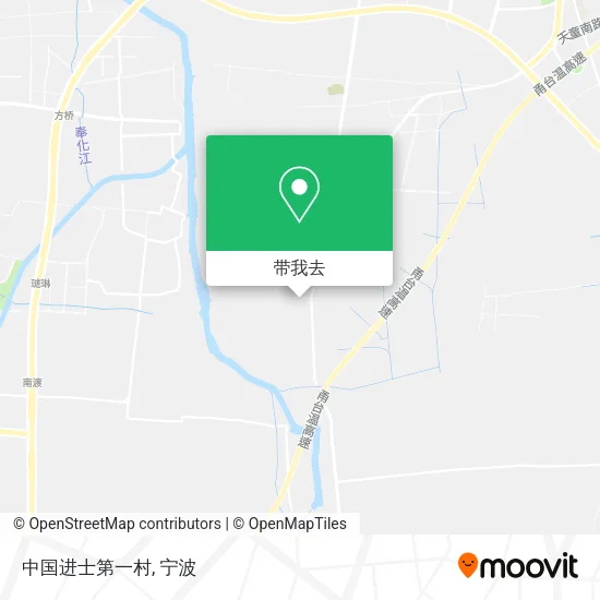 中国进士第一村地图