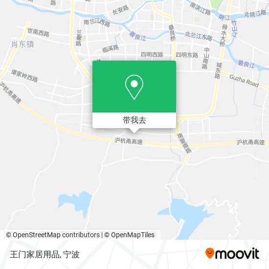 王门家居用品地图