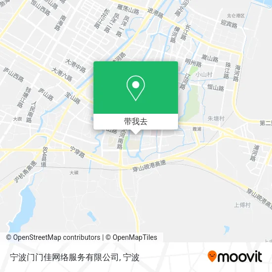 宁波门门佳网络服务有限公司地图