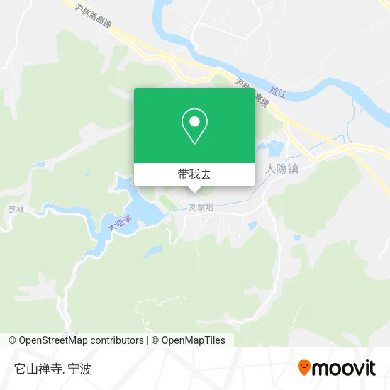 它山禅寺地图