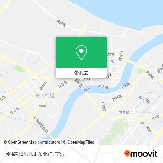 涨鉴矸幼儿园-东北门地图
