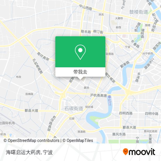 海曙启运大药房地图