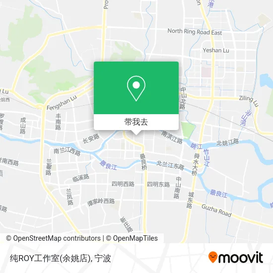 纯ROY工作室(余姚店)地图