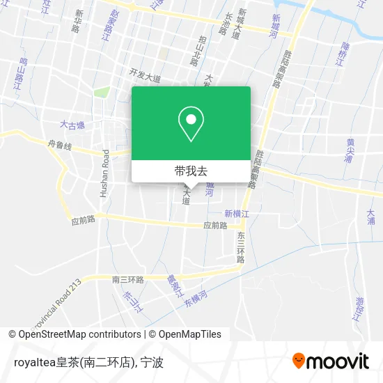 royaltea皇茶(南二环店)地图