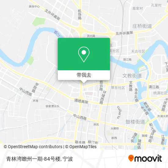 青林湾瞻州一期-84号楼地图