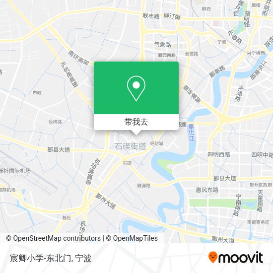 宸卿小学-东北门地图