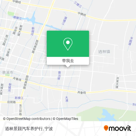 逍林景颢汽车养护行地图