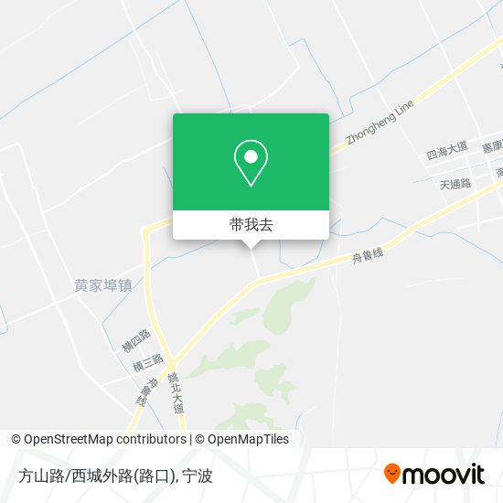 方山路/西城外路(路口)地图