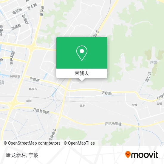 蟠龙新村地图