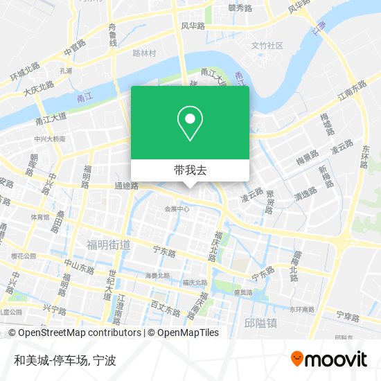 和美城-停车场地图