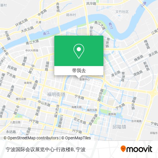 宁波国际会议展览中心-行政楼B地图