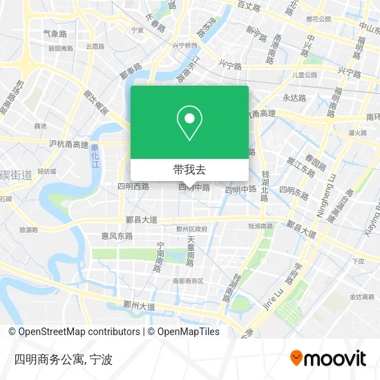 四明商务公寓地图