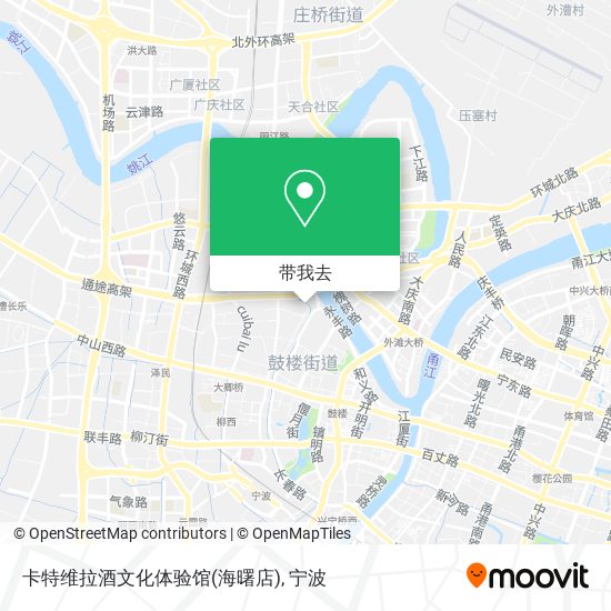 卡特维拉酒文化体验馆(海曙店)地图
